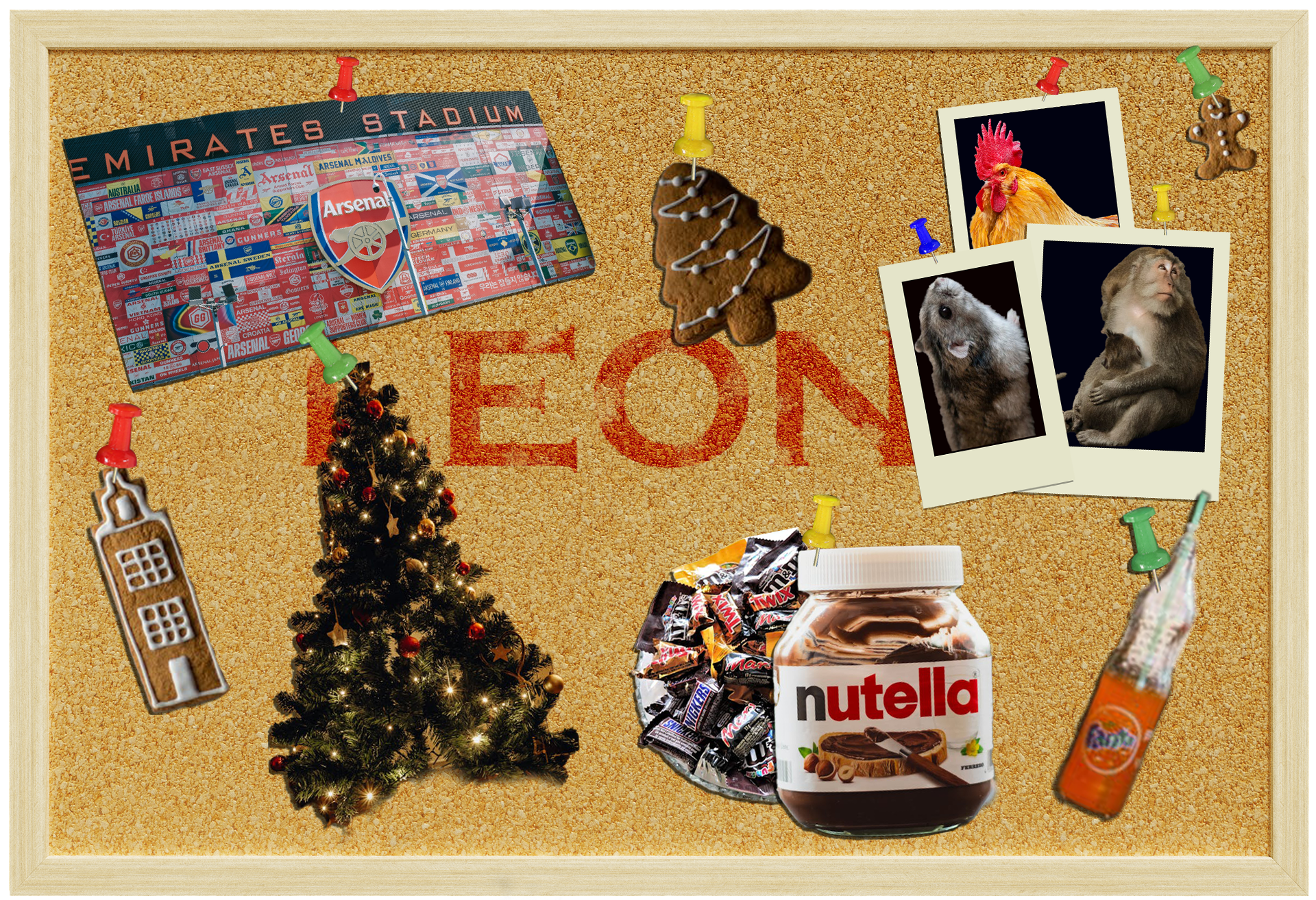 Photoshop Projekt Pinnwand